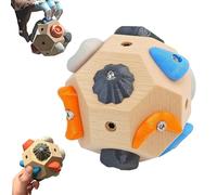 Kilicomy Boulder Block for Climbers, Handcrafted 3D Rock Climbing Ball, Simulated Climbing Training Balls, Finger Strength Training Climb Ball Gifts for Rock Climbers