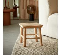 Kilim - Side table in solid teak Natural