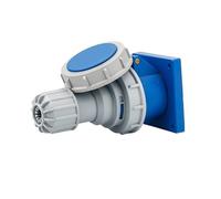 KILKCWFNH 1Set Waterproof Industrial Connector Concealed Set 3Pin 125A 200V-250V 2P+E 6H IP67 IEC60309 Plug Socket Connector Power Connecting Industrial Concealed Socket for Aviation and Industry