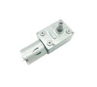 KILKCWFNH 6V 24V Worm Gear Motor 12V Reducer 3-210RPM DC High Torque Motor Metal Gear Reverse Self-locking(14rpm-12v)