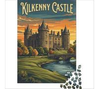 Kilkenny Castle jigsaw puzzle 1000 | a fun way to enjoy a quiet evening in a new home before unpacking all the moving boxes arrive to enjoy at home38x52cm