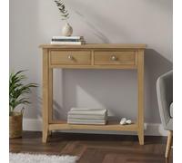 Kilkenny Console Table - 2 Drawer - Oak