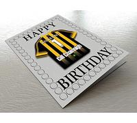 KILKENNY GAELIC HURLING BIRTHDAY CARD - G A A PERSONALISED FRIDGE MAGNET - THE BEST A FAN CAN GET