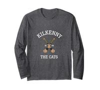 Kilkenny Hurling Irish County Ireland Hurling Kilkenny Cats Long Sleeve T-Shirt