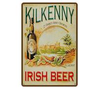 Kilkenny Irish Beer Retro Metal Sign 8X12 Wall Decor