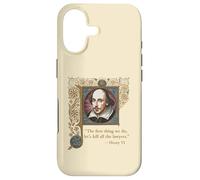 KILL ALL THE LAWYERS Shakespeare Quote Henry VI, Part 2 Case for iPhone 17