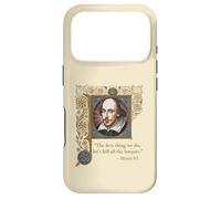 KILL ALL THE LAWYERS Shakespeare Quote Henry VI, Part 2 Case for iPhone 17 Pro