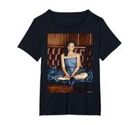 Kill Bill Actor Lucy Liu Charlie's Angels by Michael Grecco T-Shirt, Women's Plus, Black, 1X