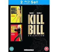 Kill Bill: Vol. 1 and 2 (18) 2 Disc Blu-ray Brand New UK Release Genuine Fast