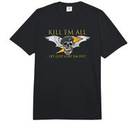 Kill ’EM All LET GOD SORT ’EM Out Comfort Colors Adult Heavyweight T-Shirt
