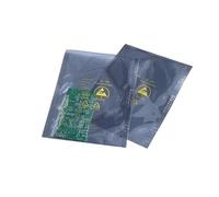 Kill Stat 100pcs Static Shielding Bags - Reusable Open Top ESD Bag, Anti Static, Silver, For Storing Electronic Components, Devices & Hardrives, 4 x 6 Inches (102 x 152mm)