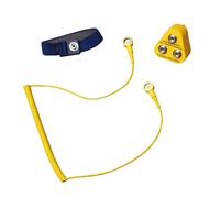 Kill Stat Anti Static ESD Personal Grounding Kit, Includes: UK Grounding Adaptor, ESD Wrist Strap and Grounding Cable, Premium High Quality Grounding Kit, Protects Electronics From Static (12ft Cord)