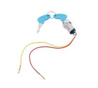 Kill Switch Coil 1 Set 2 Wire Ignition Switch Key Ignition Lock Cylinder For Electric Scooter Motor Accessories Moped Moto Acessorios Brand