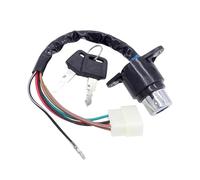 Kill Switch Coil 1 Set Motorcycle Ignition Switch Lock 5 Wires With 2 Keys For CB/CM 400/450 For Hawk 400/450 Motorcycle Safety Accessories