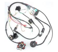 Kill Switch Coil FOR 50CC-125CC FOR Mini 4 Stroke ATV Complete Wiring Harness CDI FOR STATOR 6 Coil Pole Ignition Electric Quad Dirt Pit Bike