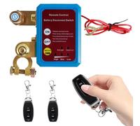 Kill Switch for Car - Remote Battery Disconnect 12V 240A, Automatic Shut Off, Anti-Theft Cut Off Isolator for RV ATV Boat Truck
