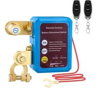 Kill Switch for Car With Remote - 12V 240A Battery Disconnect Isolator Anti-Theft Switch - Prevent Battery Drain With 2 Wireless Remote Controls for RV Truck Camper Boat