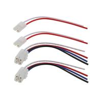 Kill Switch Ignition Coil Motorcycle Ignition Coil CDI Electric Cable Wire Harness Plug Head For GY6 4 Stroke 50cc 125cc 150cc ZJ125 Pit Dirt Bike ATV(2 Set)