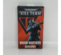 Games Workshop Warhammer 40,000 Datacards – Kill Team: Brood Brothers – English – 3rd Edition (2024)