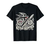 Kill The Hippies Oi! - Los Tioz T-Shirt