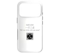 Kill two birds with one stone Case for iPhone 17 Pro