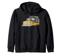 Killdozer Tread Back Zip Hoodie