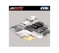 Killer Body LR90 1/10 Hard Body Shell ABS Land Rover D90 RC Crawler KBLR001