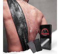 Killer Exfoliator Extra Rough Exfoliating Washcloth-Extreme Body & Back Scrubber for Shower, Extra Long, Hygienic Rough Exfoliator, Men & Women, 2 Count Pack, Black & Grey