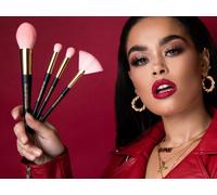 Killer Impression Contour Buffer & Glow Essential Makeup Brush Set In Black Black