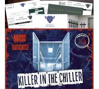 Killer In The Chiller - Murder Mission Mystery Detective Game - Unsolved Open Cold Cryptic Case File - Dinner Parties Groups Couples or Solo Players