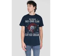Killer Klowns From Outer Space - Clown No One Can Eat Ice Cream T-Shirt, Navy | Size: 3XL Killer Klowns From Outer Space Navy 3XL