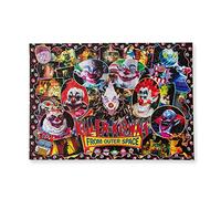 Killer Klowns From Outer Space Kollage B 1000-Piece Jigsaw Puzzle For Adults | 28 x 20 Inches