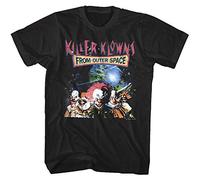 Killer Klowns from Outer Space Movie Poster Men's T Shirt It's Crazy Clown Black