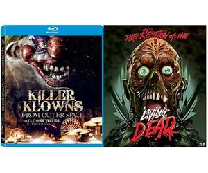 Killer Klowns From Outer Space & The Return of the Living Dead [Blu-ray, 20th Century Fox] Grant Cramer, Clu Gulager, Dan O'Bannon, Stephen Chiodo [20th Century Fox]