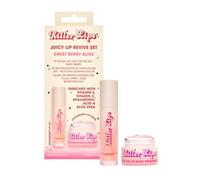 Killer Lips Juicy Lip Revive Set - Sweet Berry Bliss - Lip Mask & Oil Duo, Strawberry Flavour & Scented, Deeply Hydrating, Ultra Nourishing, Long-Lasting Shine, For Healthier Looking Lips