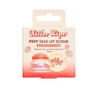 Killer Lips Prep Talk Lip Scrub - Strawberry 15g | Gentle Sugar Lip Exfoliator with Jojoba Oil & Shea Butter | Smooths, Softens & Hydrates Dry Lips - Nourishing, Deliciously Scented & Vegan