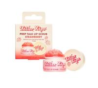 Killer Lips Prep Talk Lip Scrub Strawberry 16g - Smoothing Sugar Lip Scrub with Jojoba Oil & Shea Butter, Hydrating Lip Exfoliator to Remove Dry Skin & Prime Lips for Lipstick, Vegan Friendly