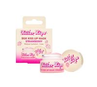 Killer Lips Silk Kiss Lip Mask Strawberry 12g - Overnight Hydrating Lip Treatment with Coconut Oil, Aloe Vera & Vitamin E, Nourishing Lip Balm for Soft, Smooth Lips, Vegan Friendly