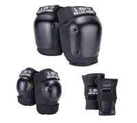 Killer Pads Children's 187 Killer Pads Jr. Six Pack Set Skate Protection, Black, One Size UK