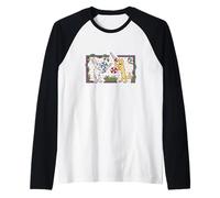 Killer Rabbit Knight of Coconut Medieval Raglan Baseball Tee