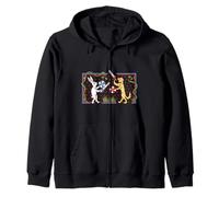 Killer Rabbit Knight of Coconut Medieval Zip Hoodie
