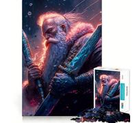 KILLER SANTA 1000 Pieces Puzzles for Adults Recall Enhancer Tight Cut Pattern Assemble Night Game (50x75cm)