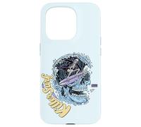 "Killer Surf" Skull Surf Vintage Wave Skeleton Surfing Case for iPhone 15 Pro