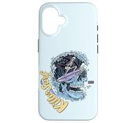 "Killer Surf" Skull Surf Vintage Wave Skeleton Surfing Case for iPhone 16