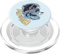 "Killer Surf" Skull Surf Vintage Wave Skeleton Surfing PopSockets PopGrip for MagSafe
