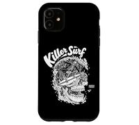 "Killer Surf" Surf Skeleton Surfing Case for iPhone 11
