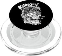 "Killer Surf" Surf Skeleton Surfing PopSockets PopGrip for MagSafe