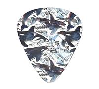 Killer Whale Advanced guitar pick 12 pieces Three thicknesses for bass, electric guitar, acoustic guitar bag