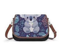 Killer Whale Crossbody Bags for Women Leather Handbags Travel Purses Shoulder Bags Tote Bag for Daily Use, Lovely Koala, One Size