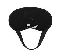 Killer Whale Dolphin Ocean Sleep Mask for Side Sleeper, Eye Mask Sleeping for Women Men,for Sleeping with Elastic Band